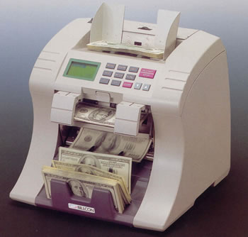 BILLCON D-551 Currency Discrimination Counter/Sorter With Counterfeit Detection