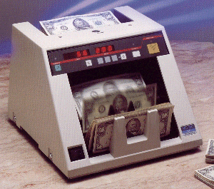 TOYOCOM Currency Counter Model NC-50CF With Counterfeit Detection